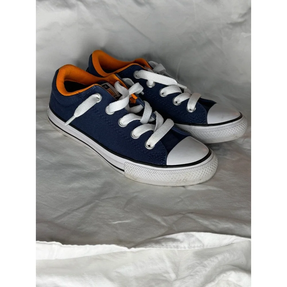 Kids‎ Converse Chuck T navy & orange sz 1